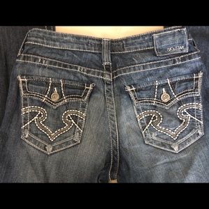 Big Star Low Rise Boot Cut Jeans